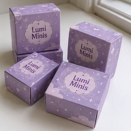 Mini Sample and Sachet Box with custom branding