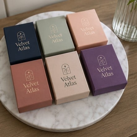 Promotional custom influencer boxes with company logo